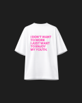 ENJOY MY YOUTH TEE Sugar