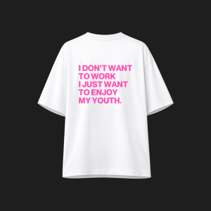 ENJOY MY YOUTH TEE Sugar