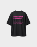 LOOKING FOR A HUSBAND (tonight) TEE Sugar